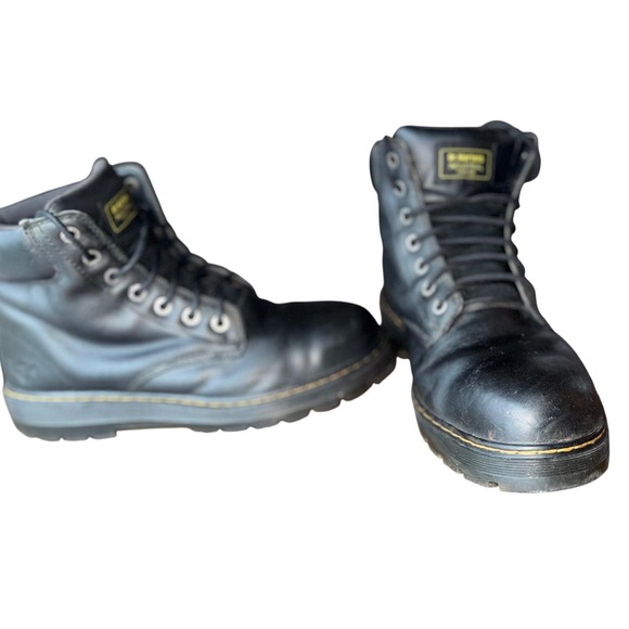 Dr. Martens Other - Dr. Martens ** RARE Industrial Steel Toe Work Boots Men's 13 US Black Safety